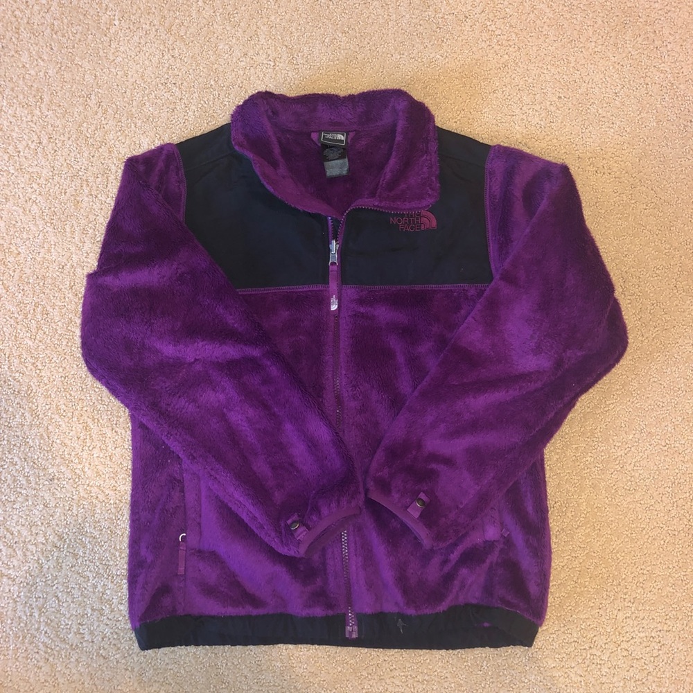 The North Face fuzzy shell